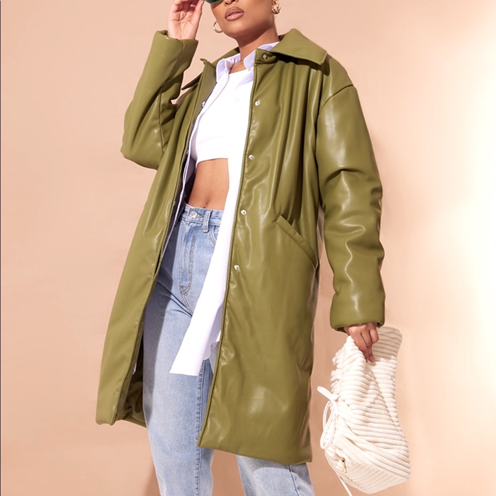 Olive oil coat